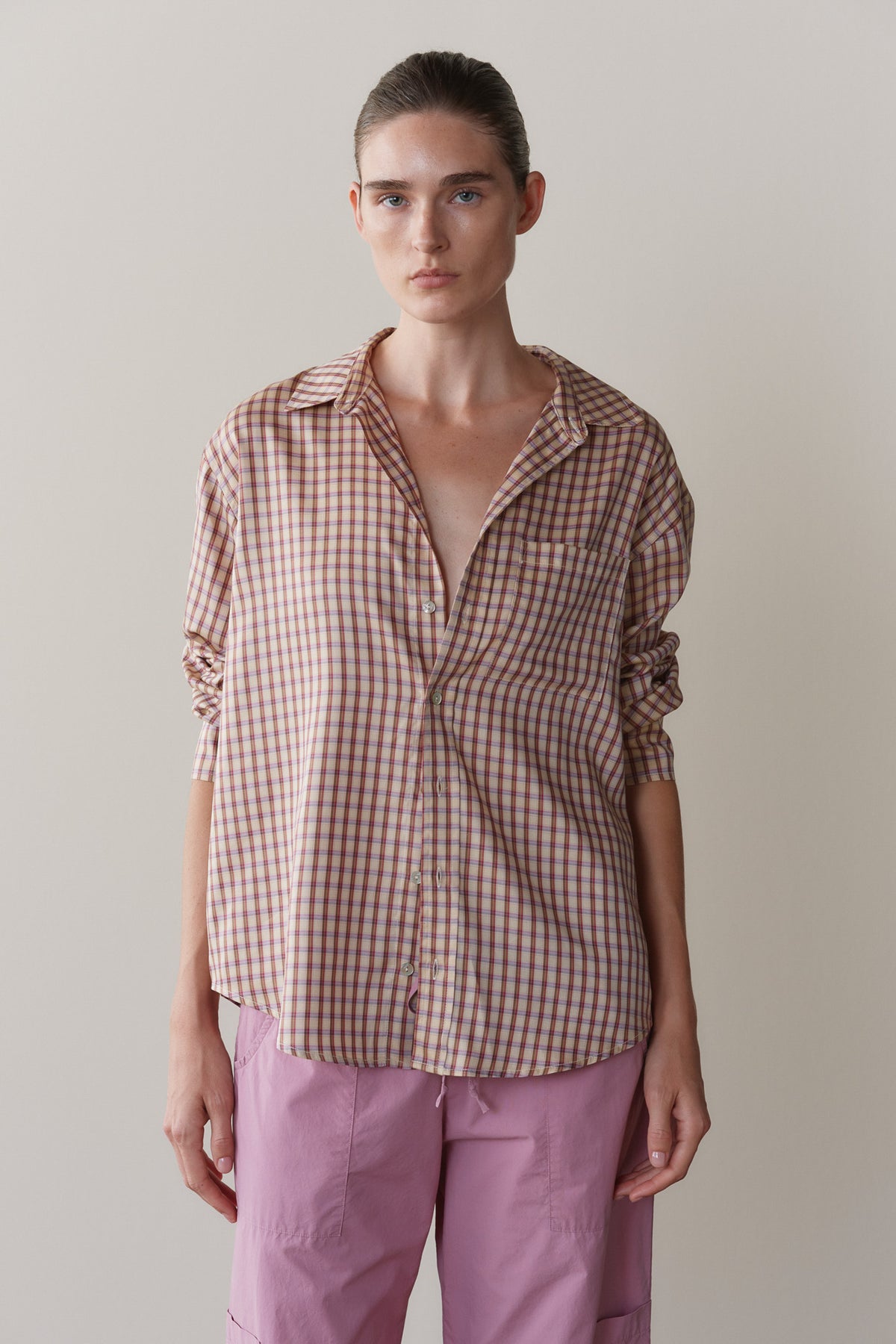 The Tencel Plaid Shirt