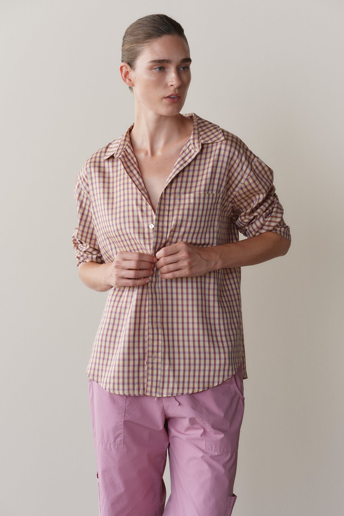 The Tencel Plaid Shirt