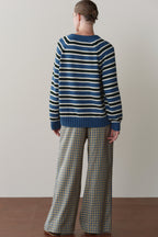 The Tencel Plaid Tie Pant