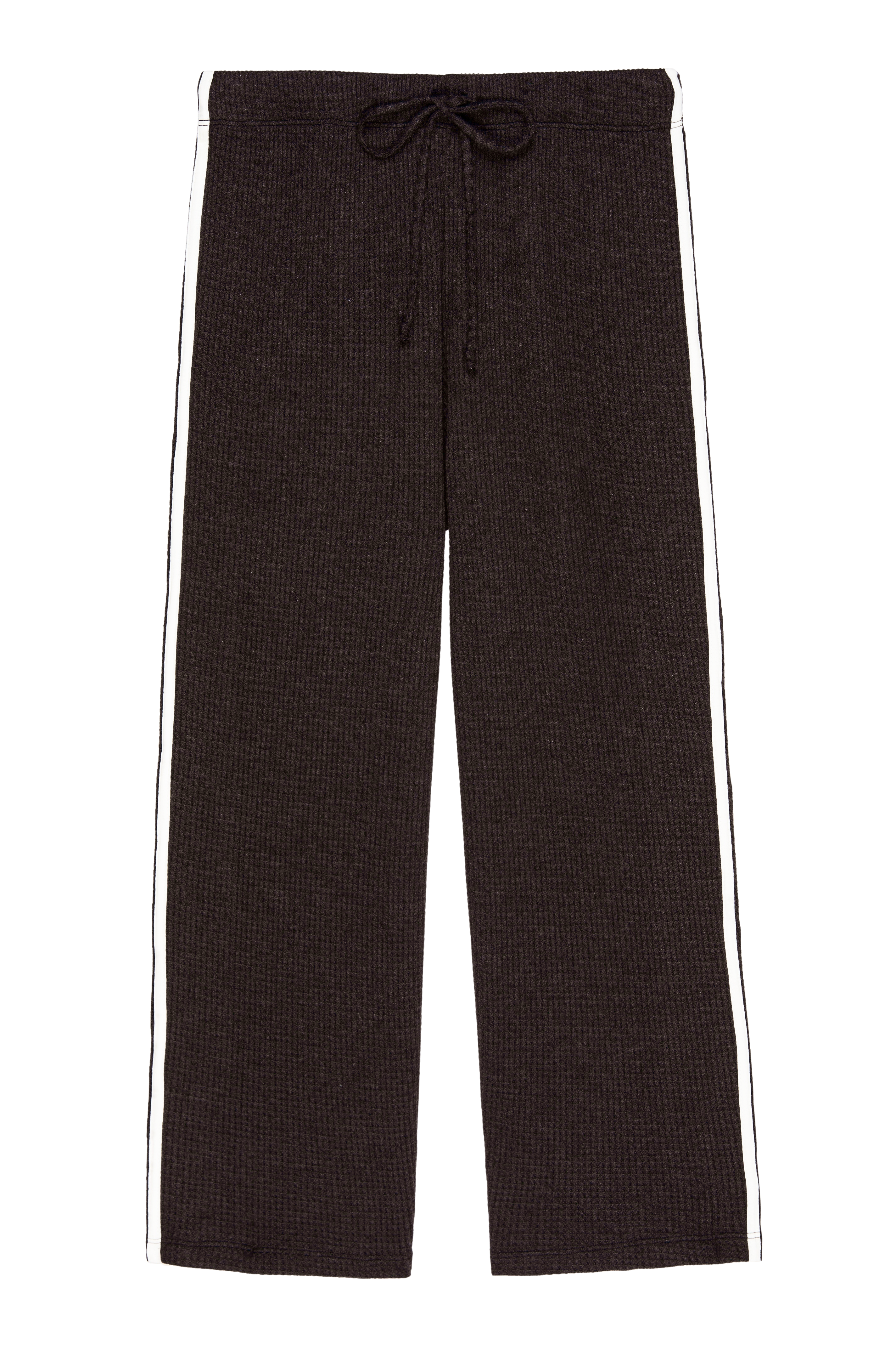 The Thermal Crop Stripe Pant Espresso.