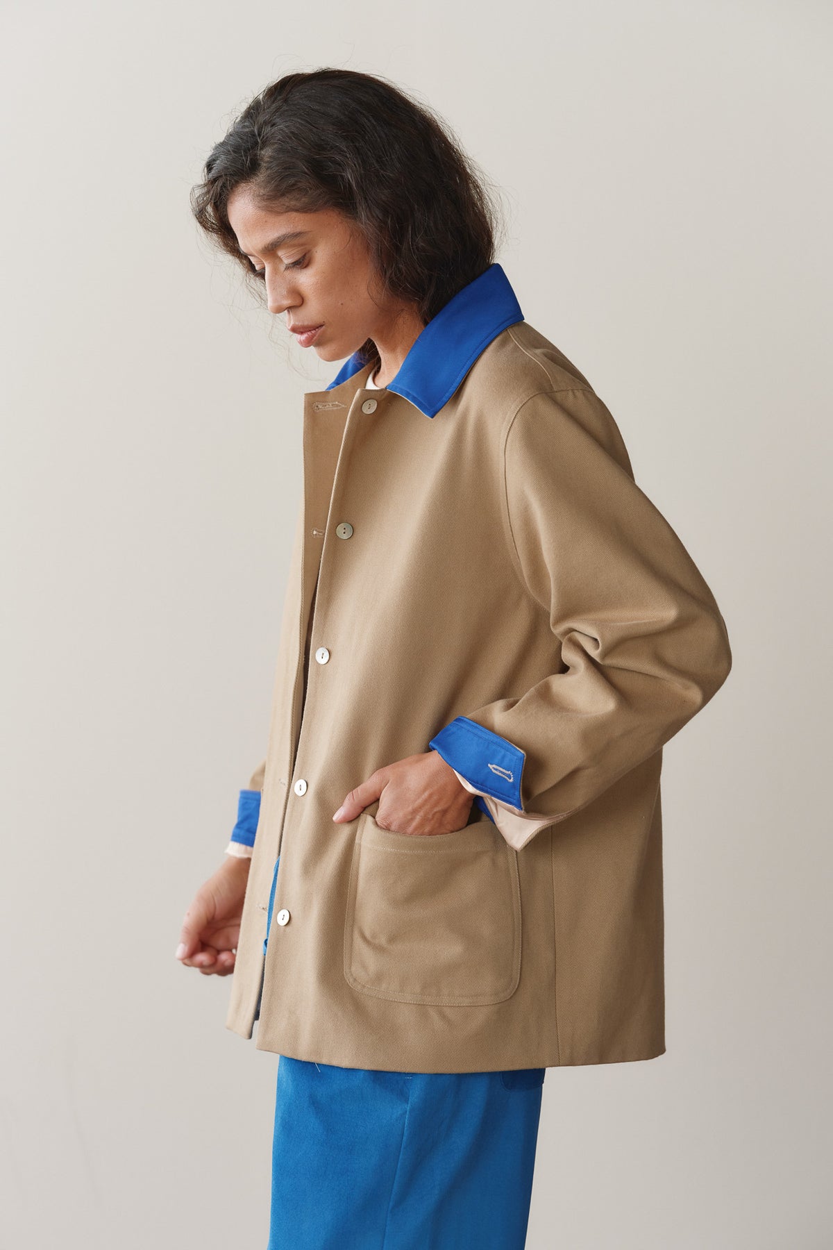 The Brushed Chino Chore Coat
