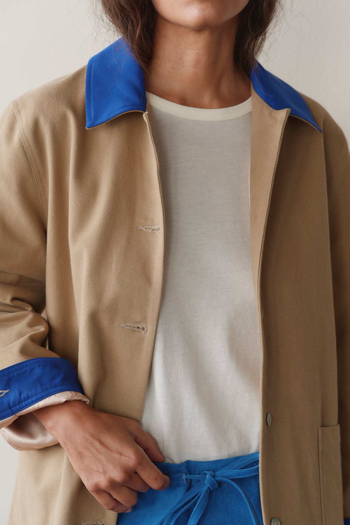 The Brushed Chino Chore Coat