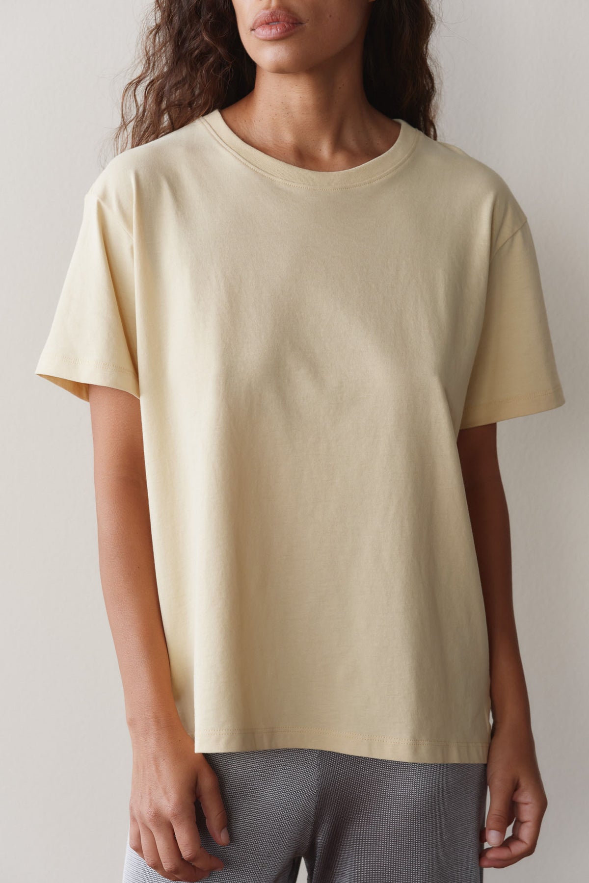 The Sueded Jersey Oversized Tee