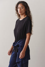 The Sueded Jersey Oversized Tee
