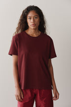 The Sueded Jersey Oversized Tee