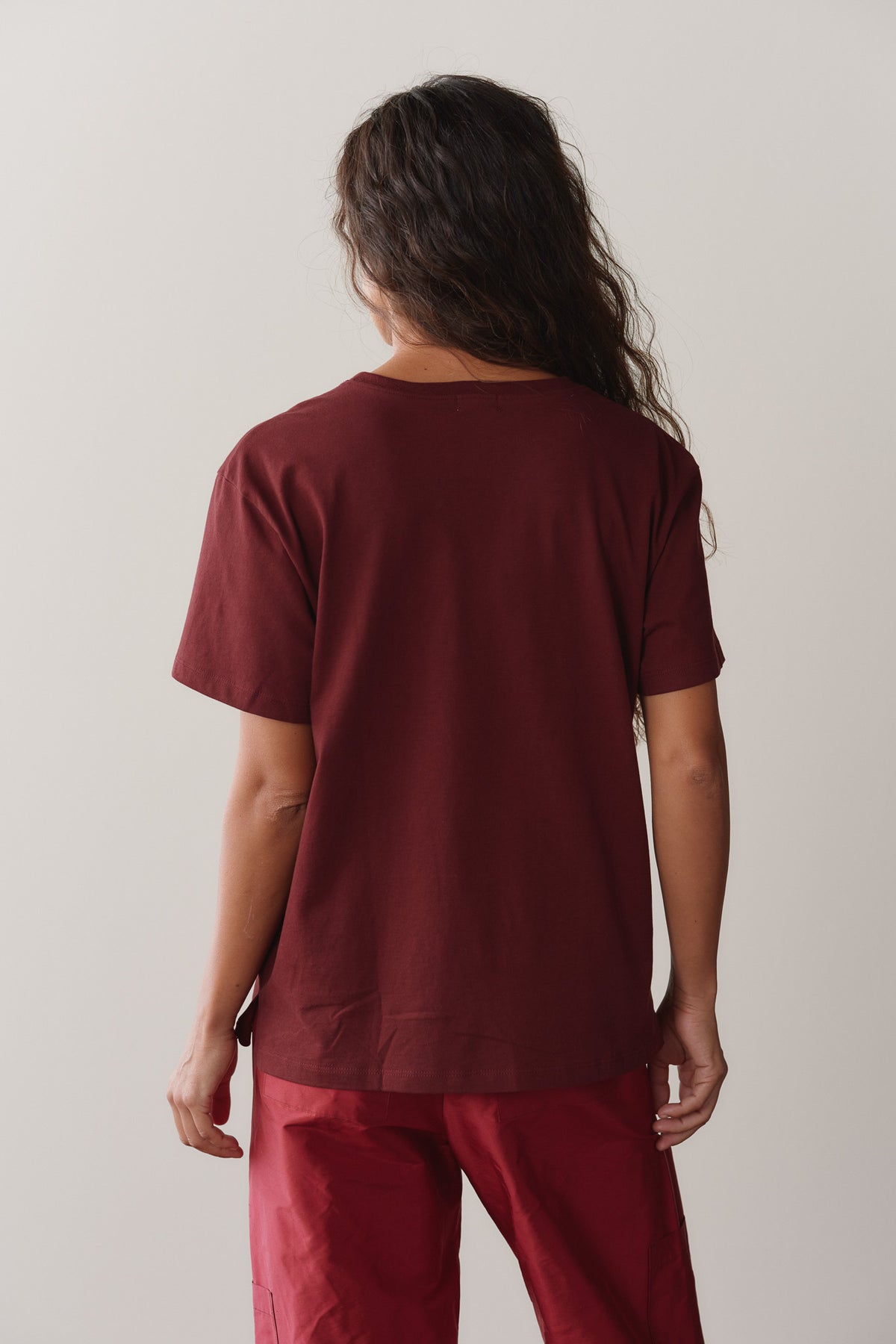 The Sueded Jersey Oversized Tee