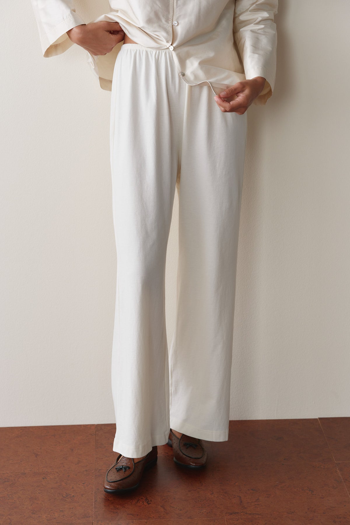 The Sueded Jersey Simple Pant