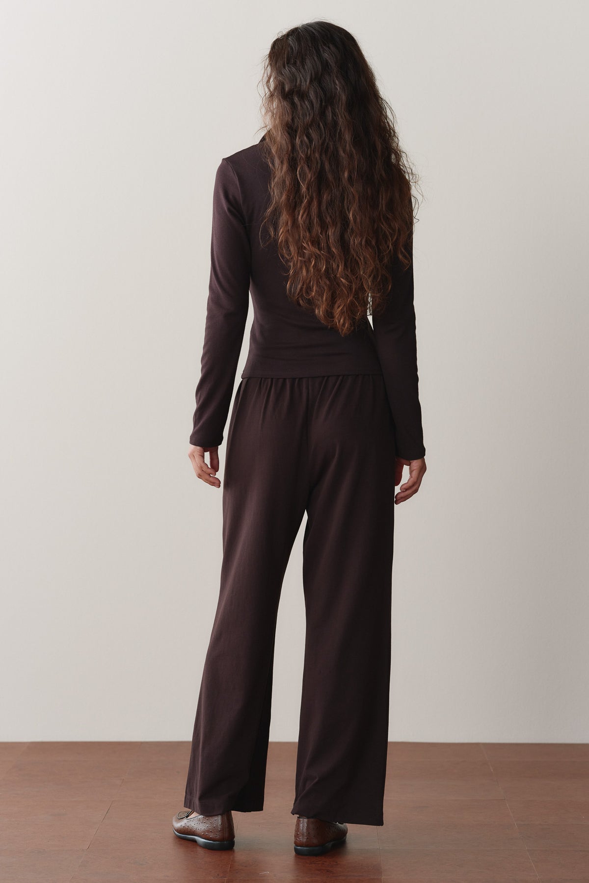The Sueded Jersey Simple Pant