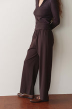 The Sueded Jersey Simple Pant