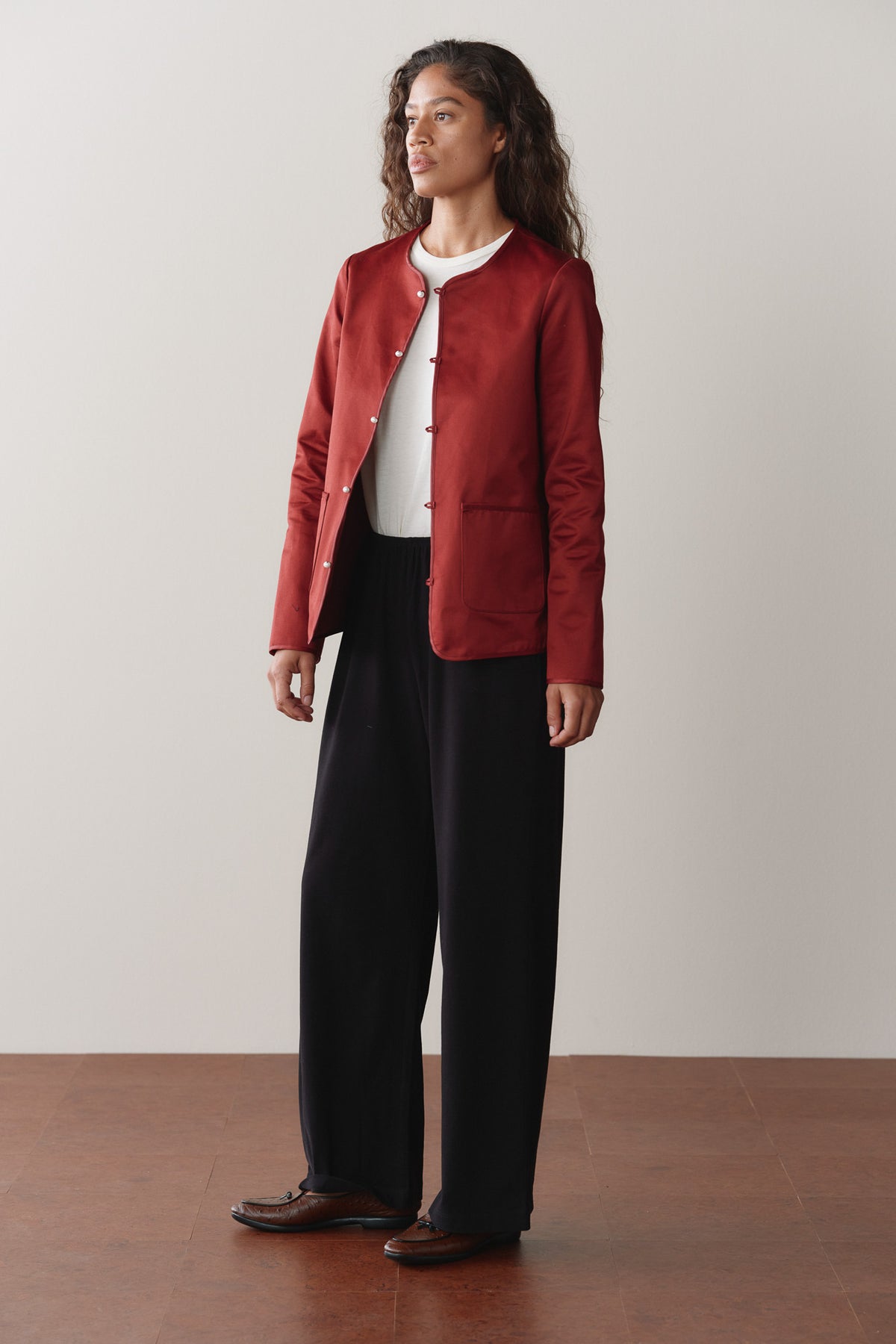 The Sueded Jersey Simple Pant
