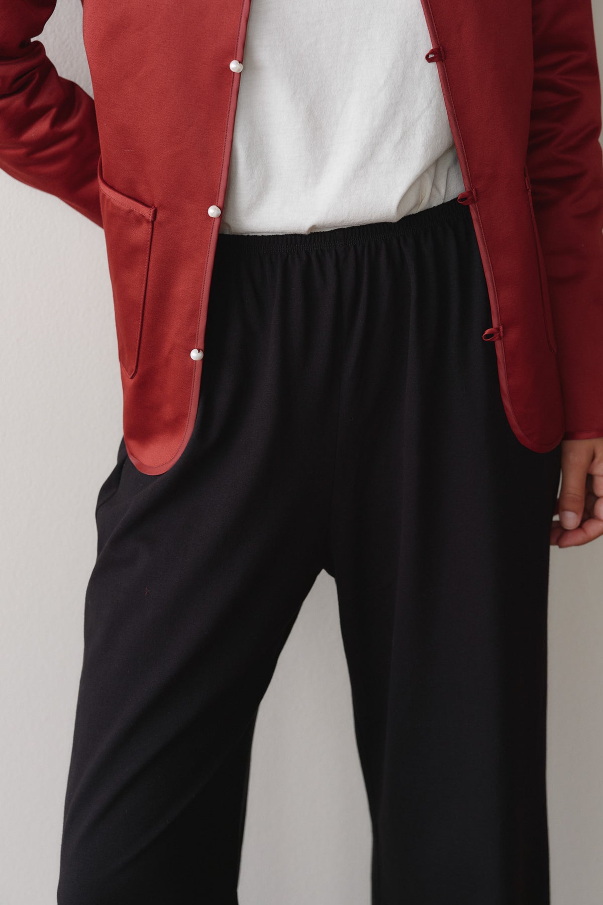 The Sueded Jersey Simple Pant