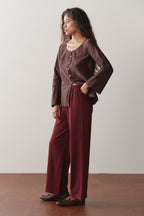 The Sueded Jersey Simple Pant