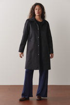The Sateen Cotton Car Coat