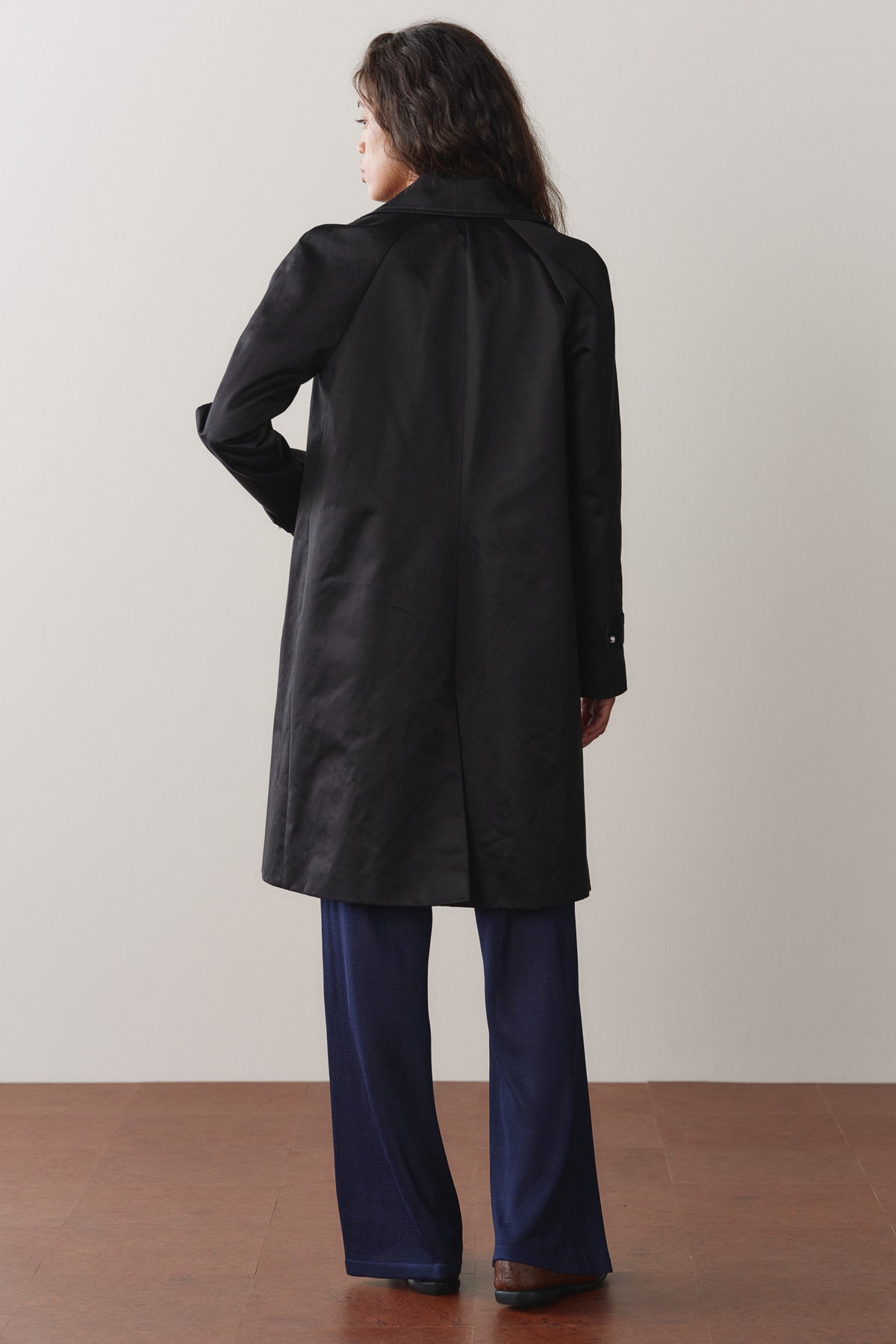 The Sateen Cotton Car Coat
