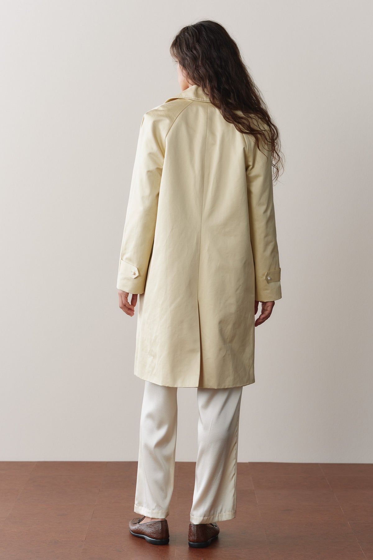The Sateen Cotton Car Coat