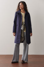 The Sateen Cotton Car Coat