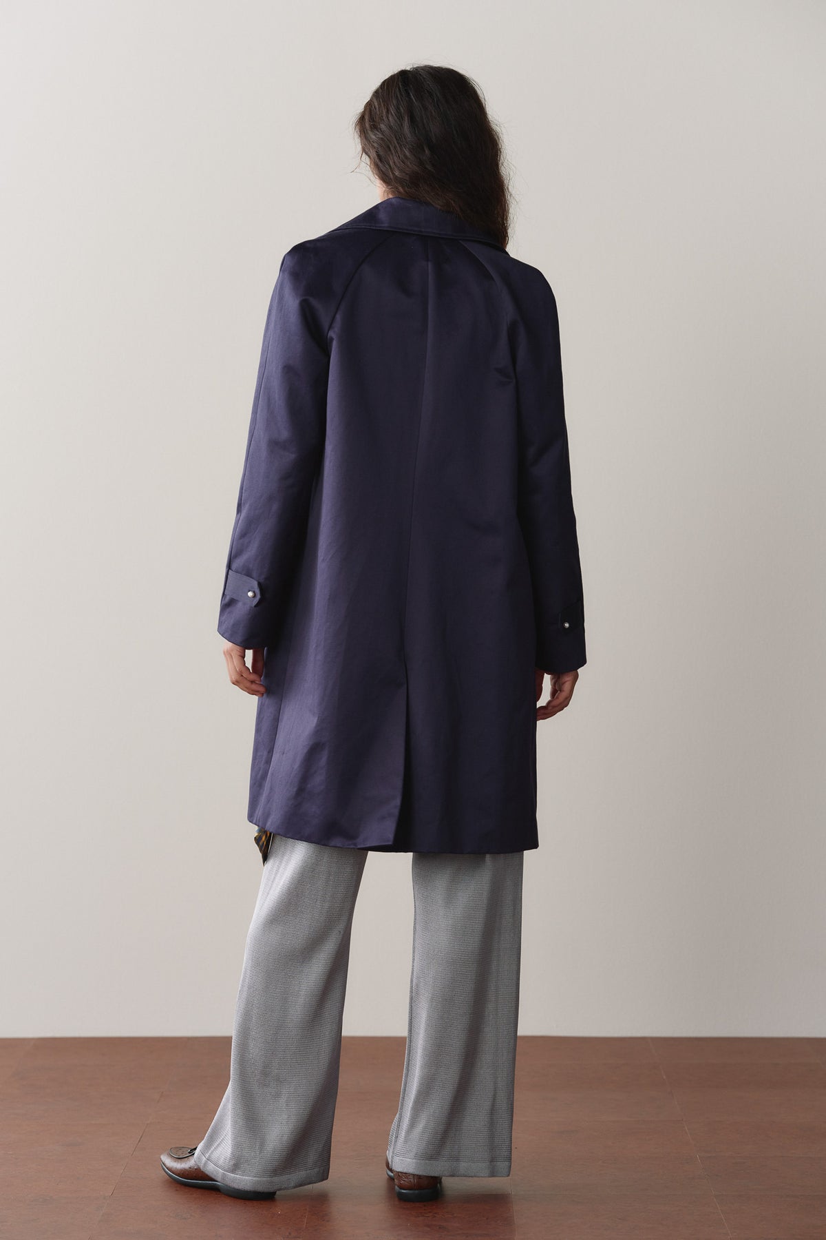 The Sateen Cotton Car Coat