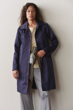 The Sateen Cotton Car Coat