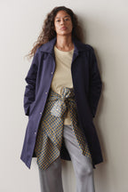 The Sateen Cotton Car Coat