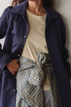 The Sateen Cotton Car Coat