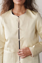 The Sateen Cotton Loop Jacket
