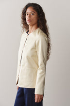 The Sateen Cotton Loop Jacket