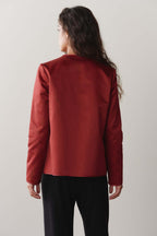 The Sateen Cotton Loop Jacket
