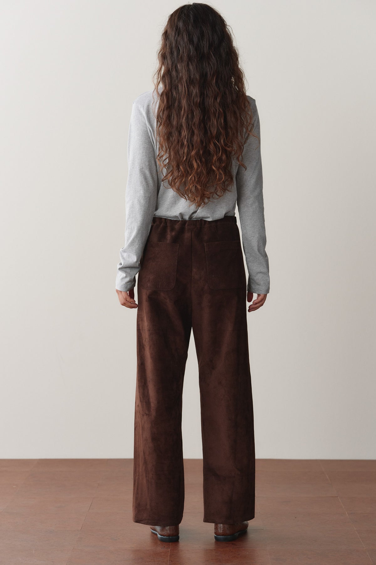 The Suede Cinch Pant