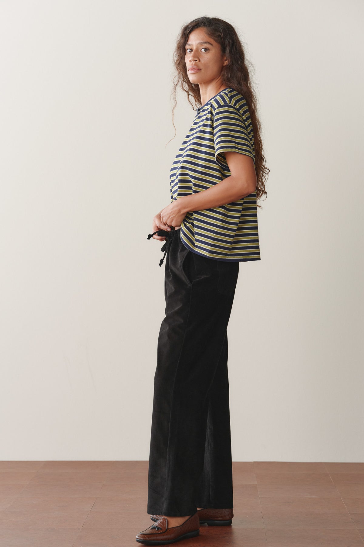 The Suede Cinch Pant
