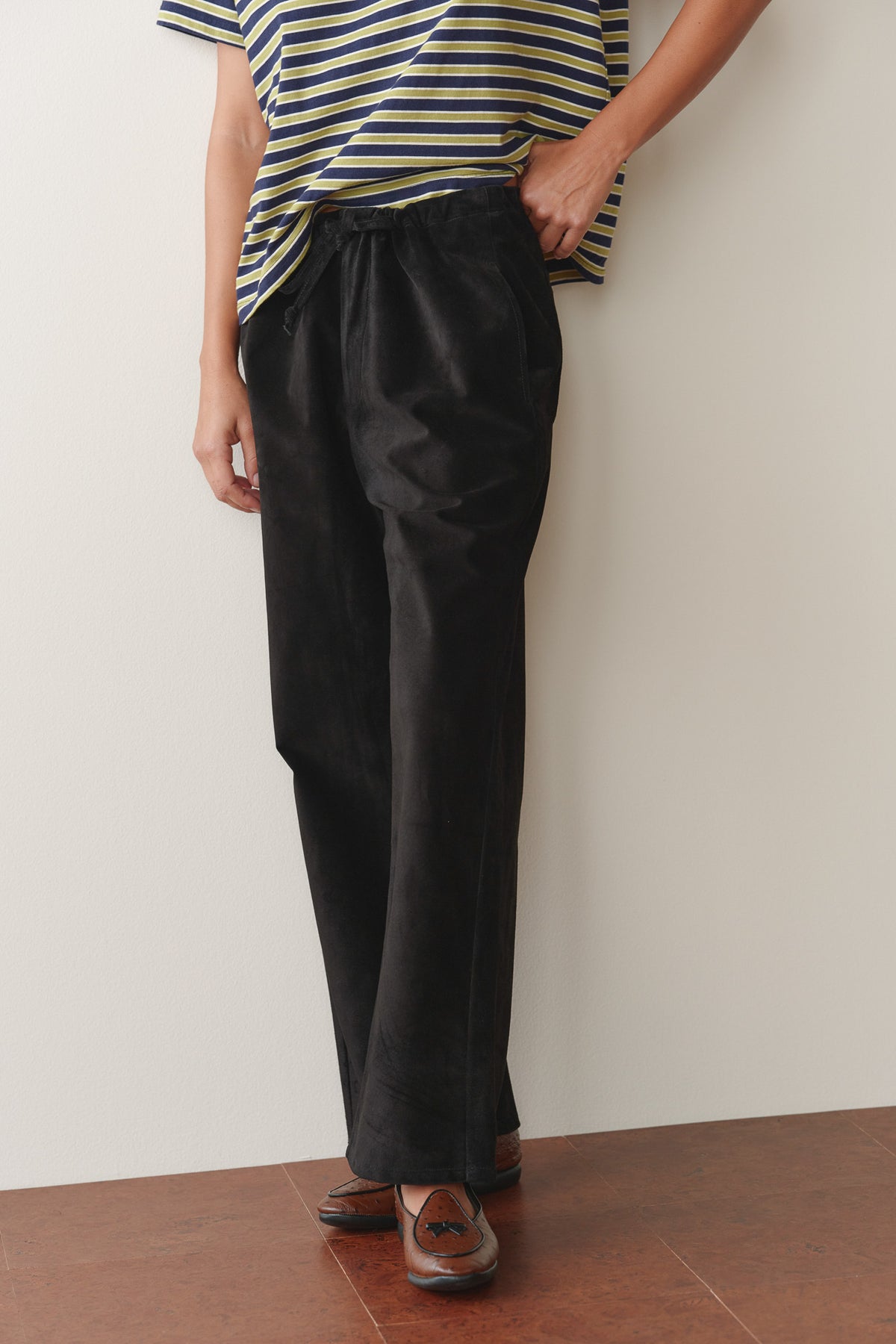 The Suede Cinch Pant