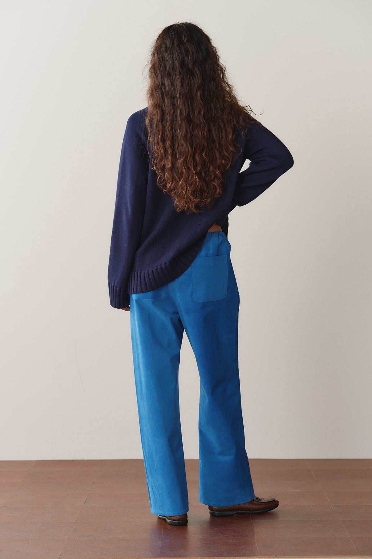 The Suede Cinch Pant