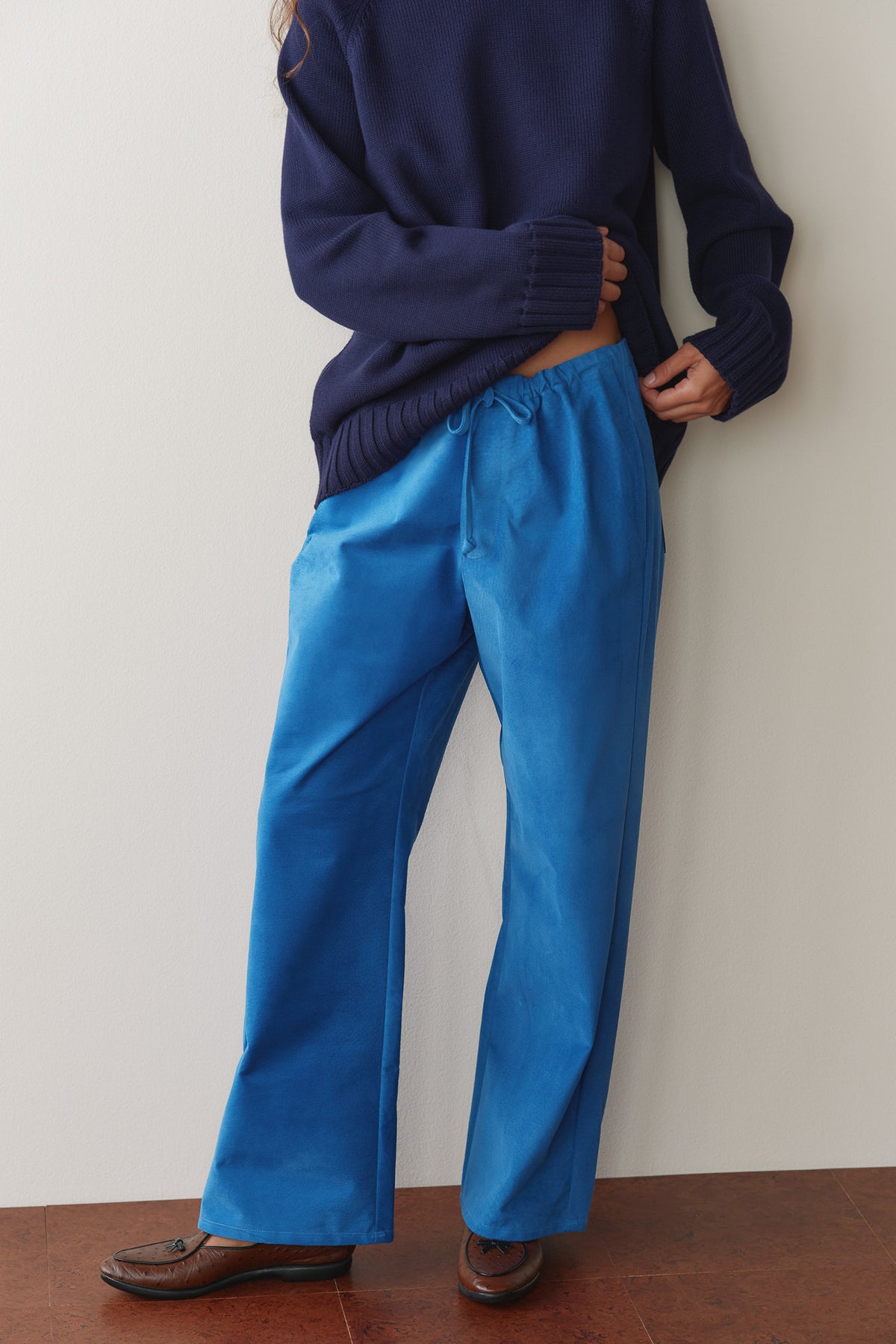 The Suede Cinch Pant