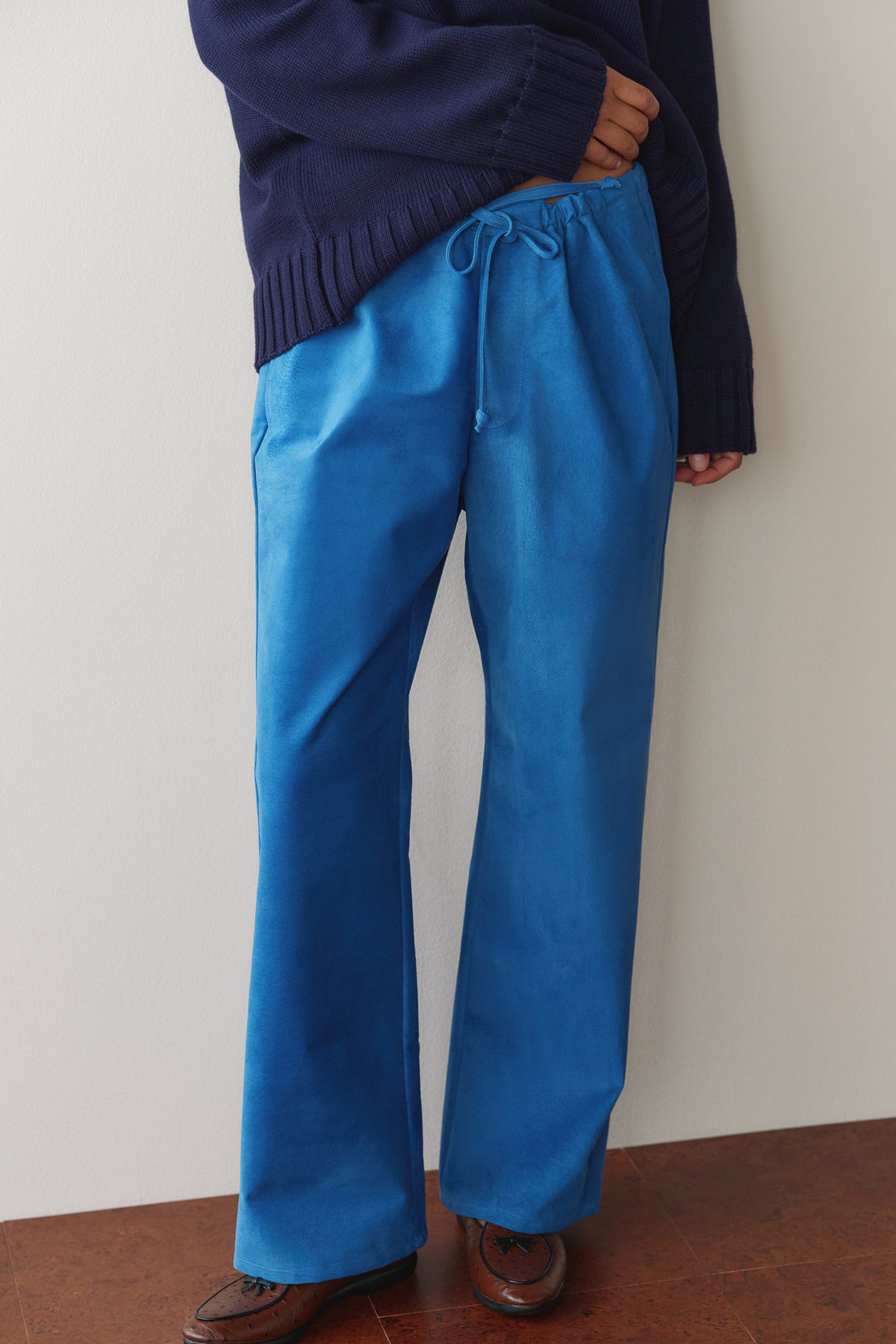 The Suede Cinch Pant