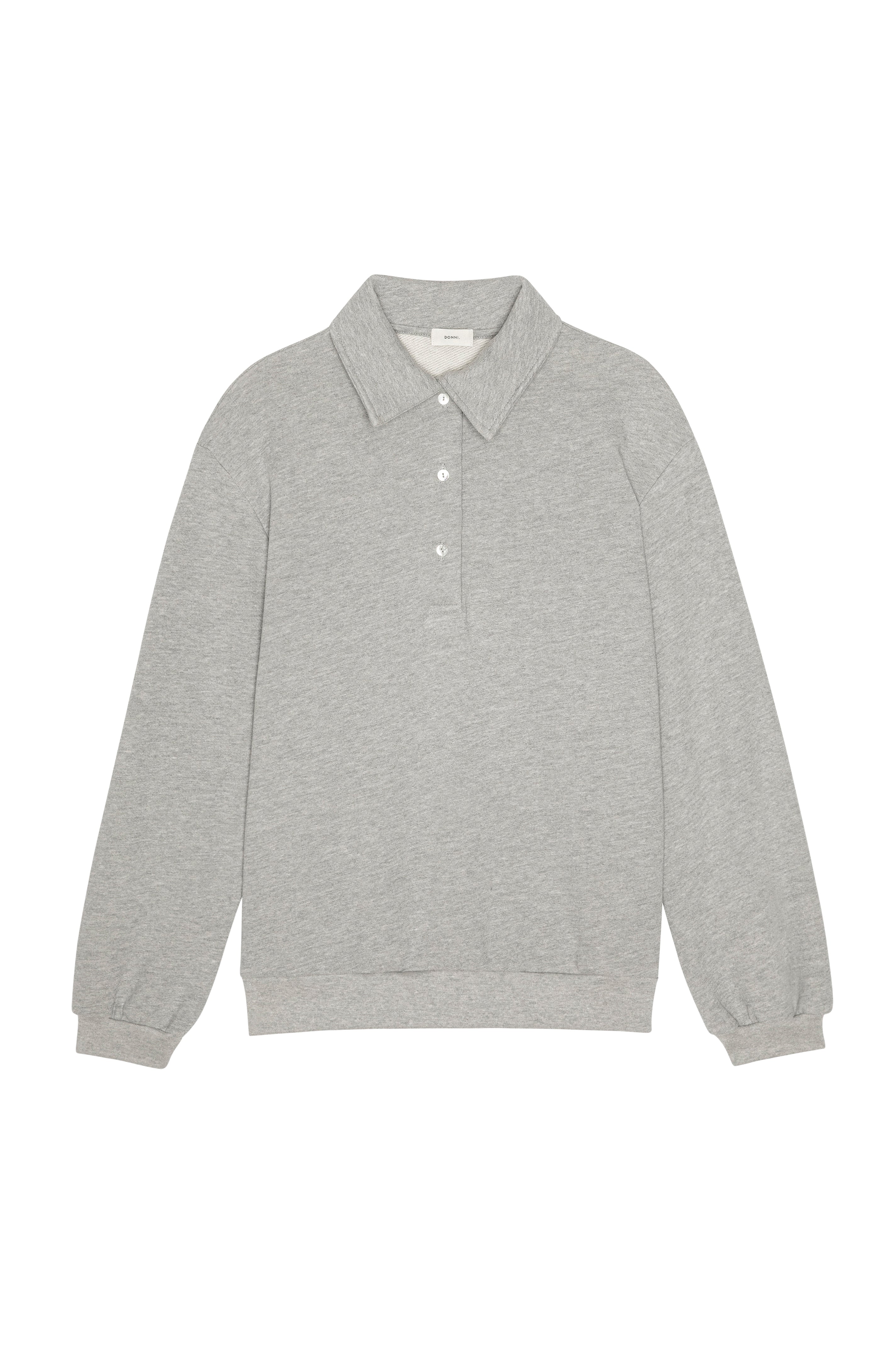 The Eco-Terry Polo Sweatshirt