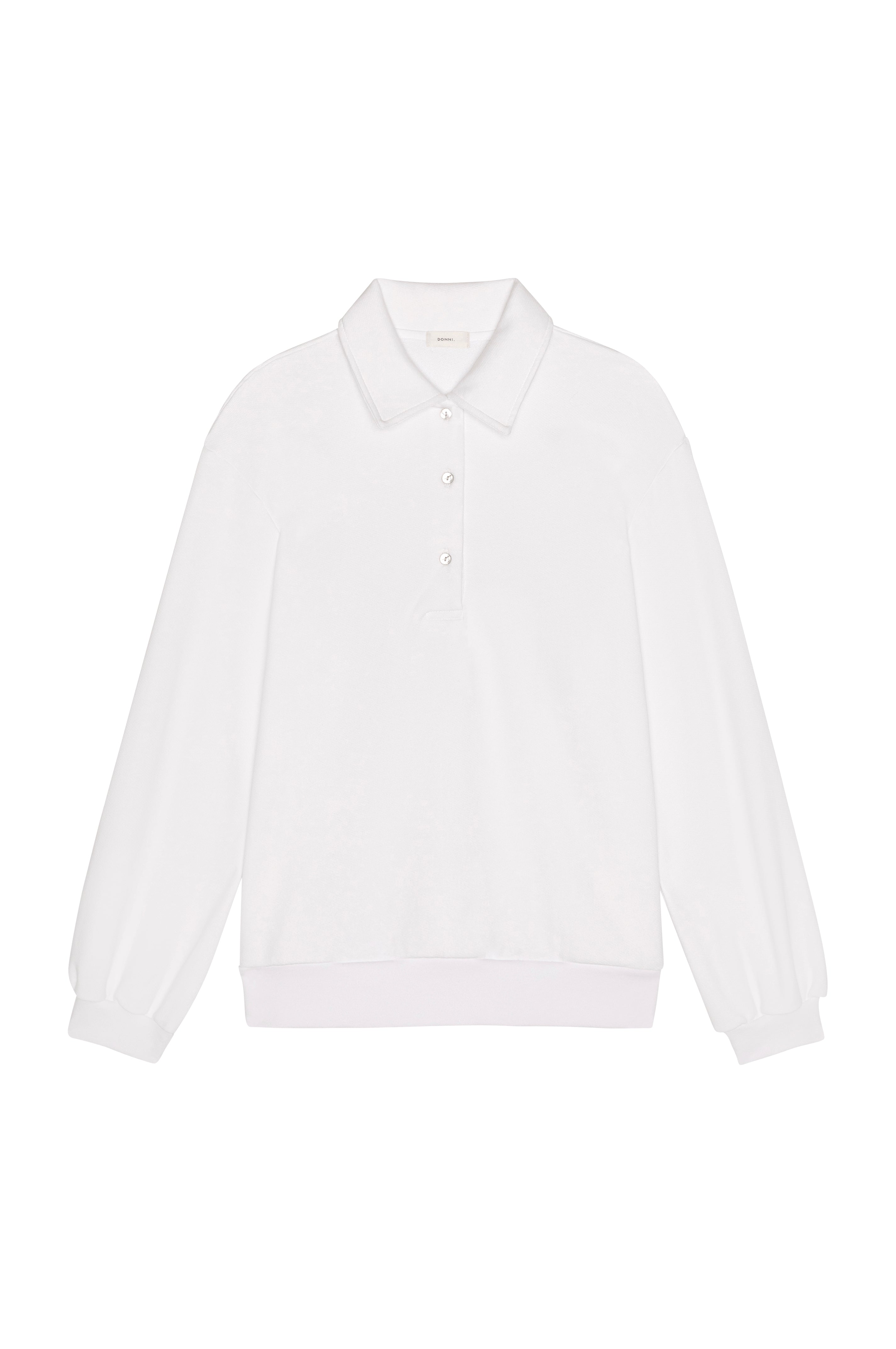 The Eco-Terry Polo Sweatshirt