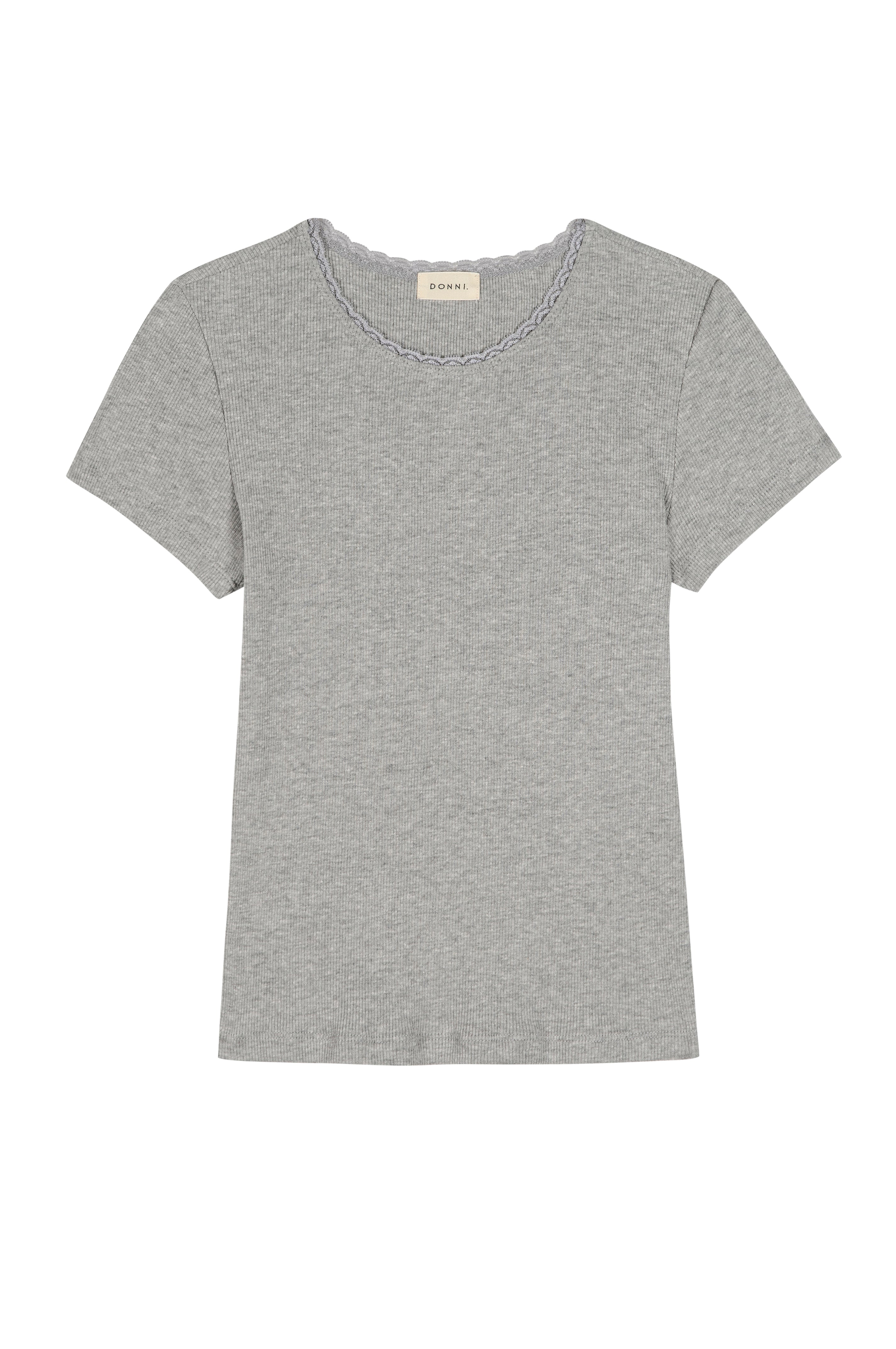 The Vintage Rib Lace Tee