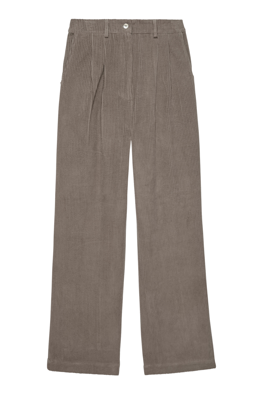 The Cord Pleated Trouser
