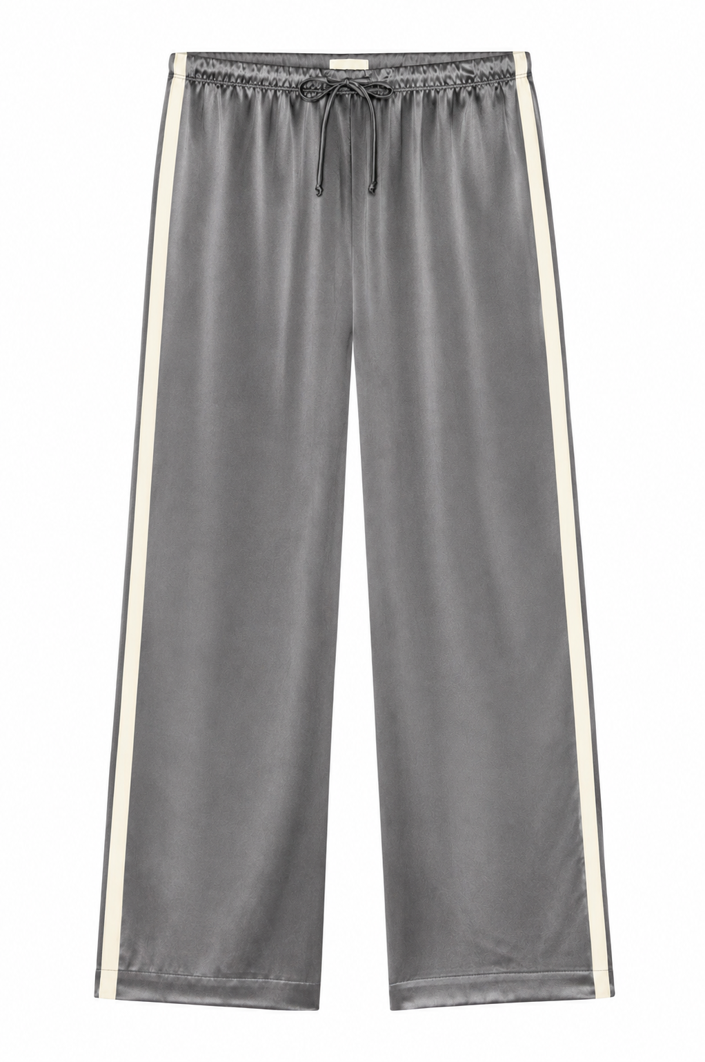The Silk Stripe Crop Pant