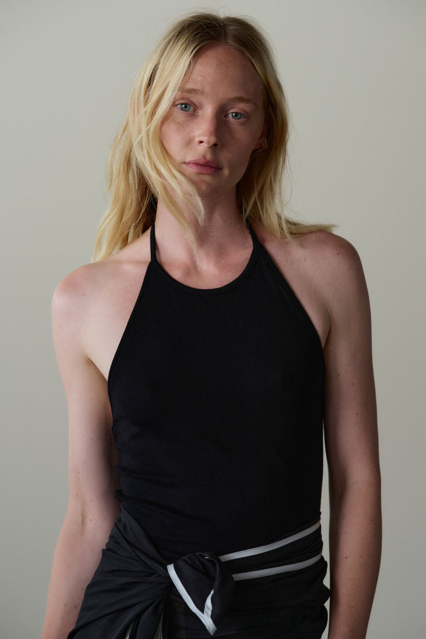 The Baby Rib Halter Top