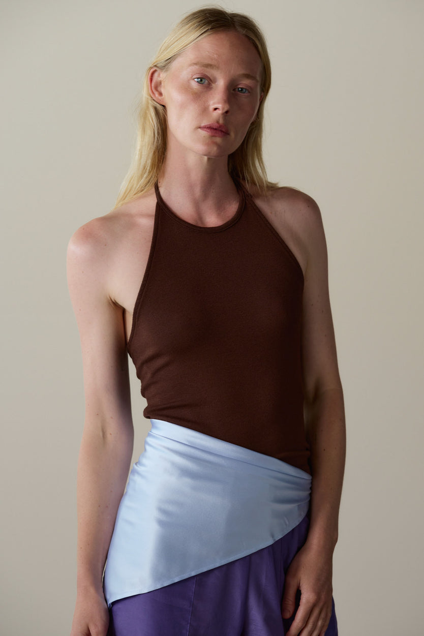The Baby Rib Halter Top