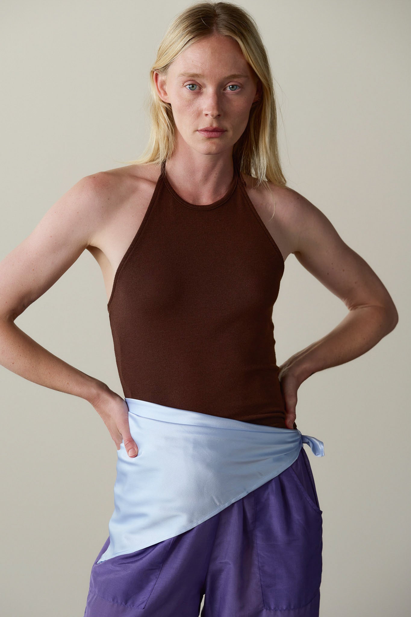 The Baby Rib Halter Top