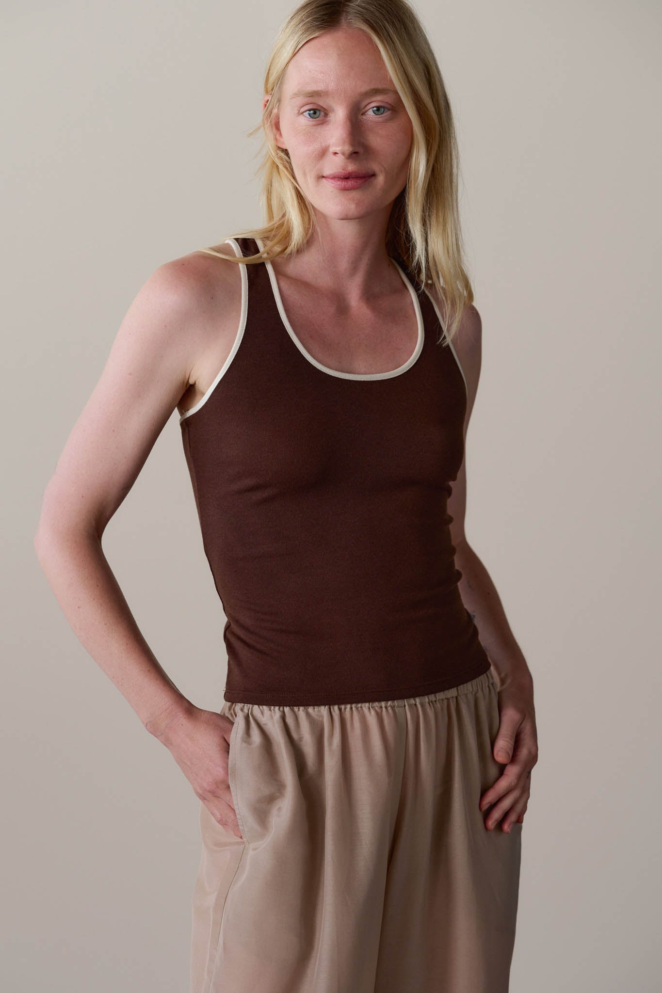 The Baby Rib Racerback Tank