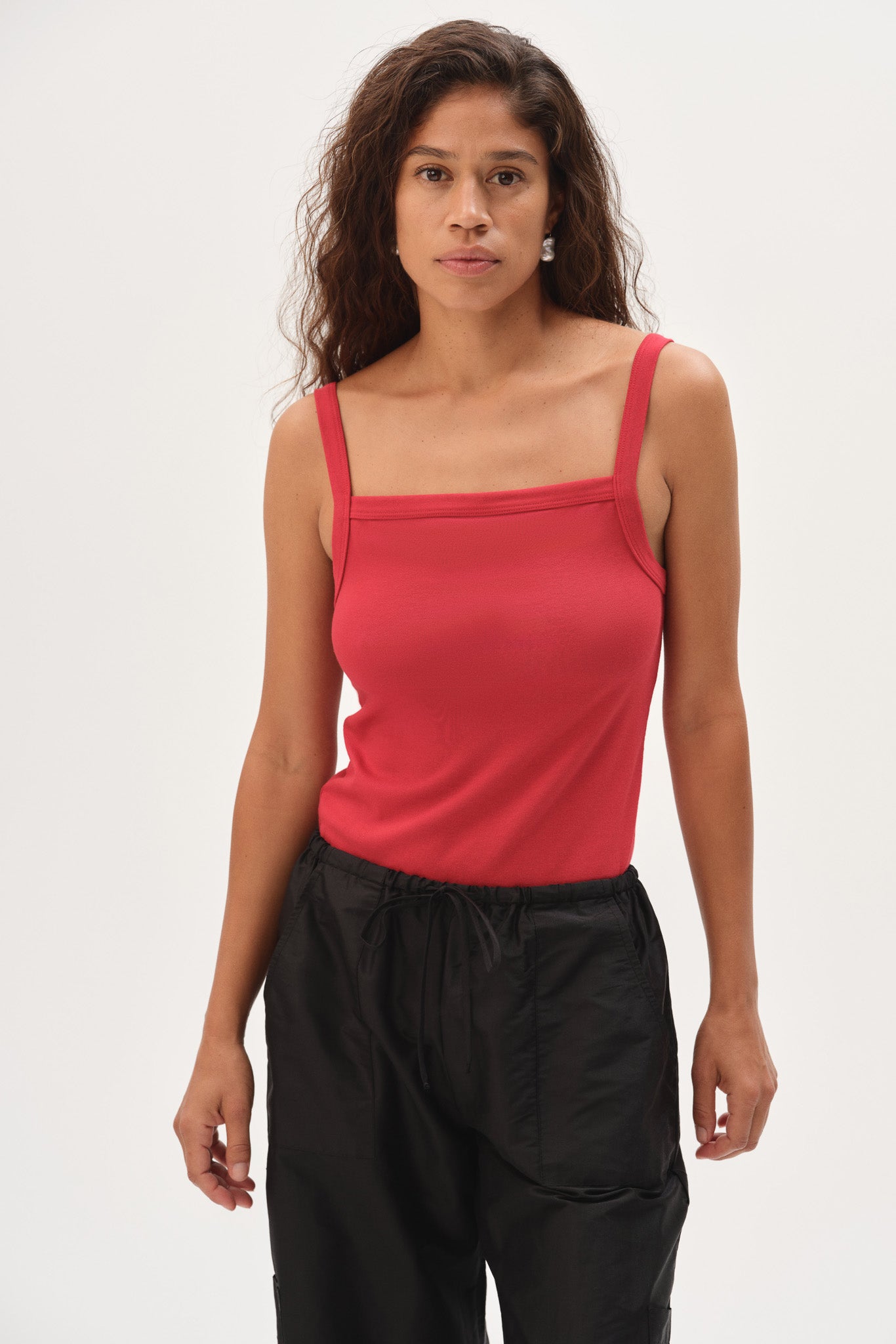 The Baby Rib Square Neck Tank