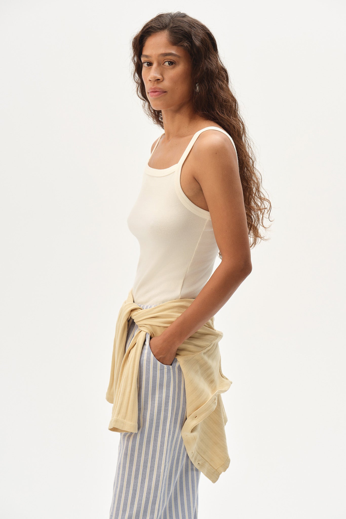 The Baby Rib Square Neck Tank