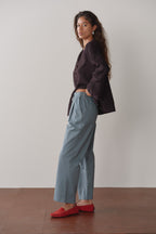 The Chino Drawstring Crop Pant