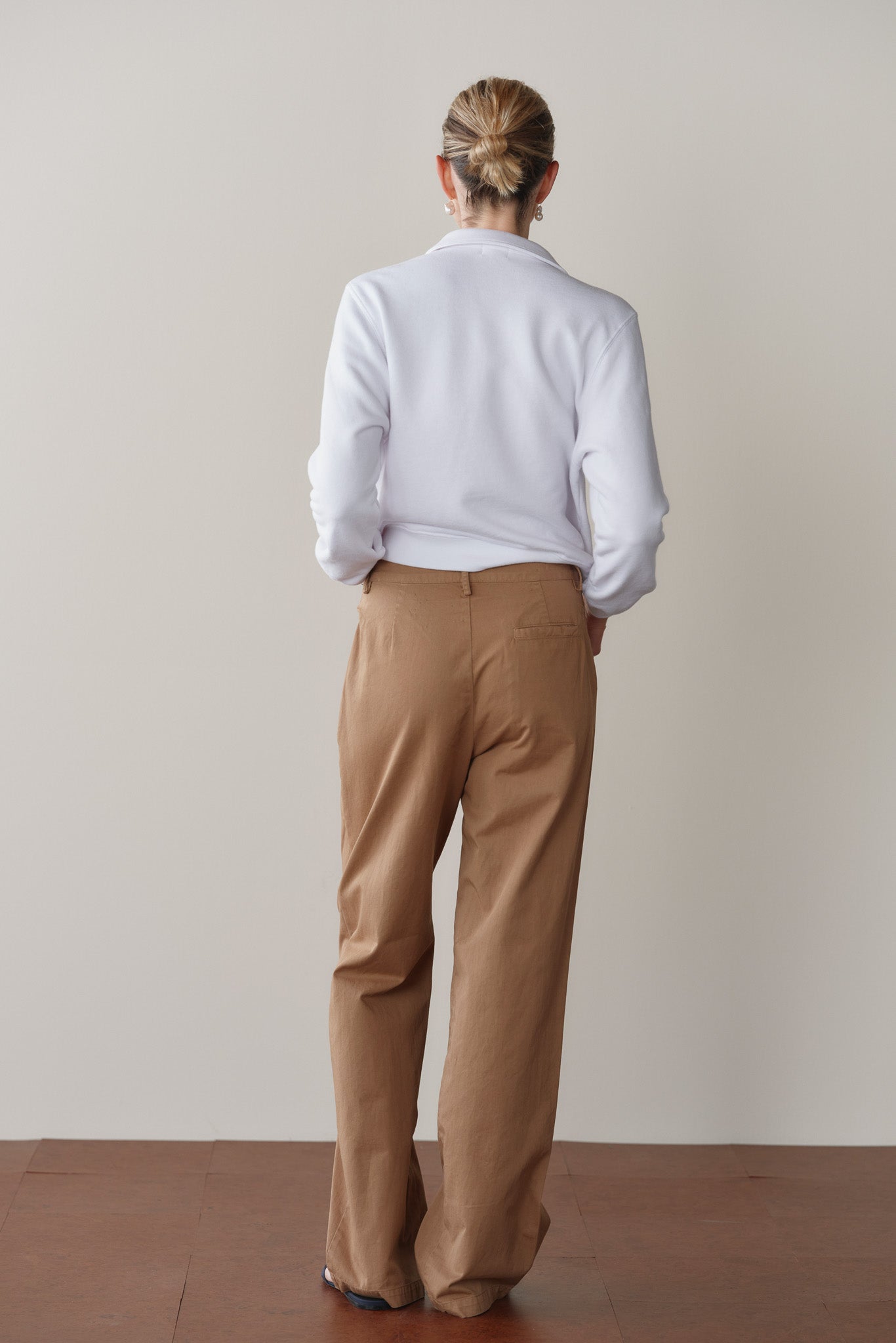 The Chino Pleated Trouser