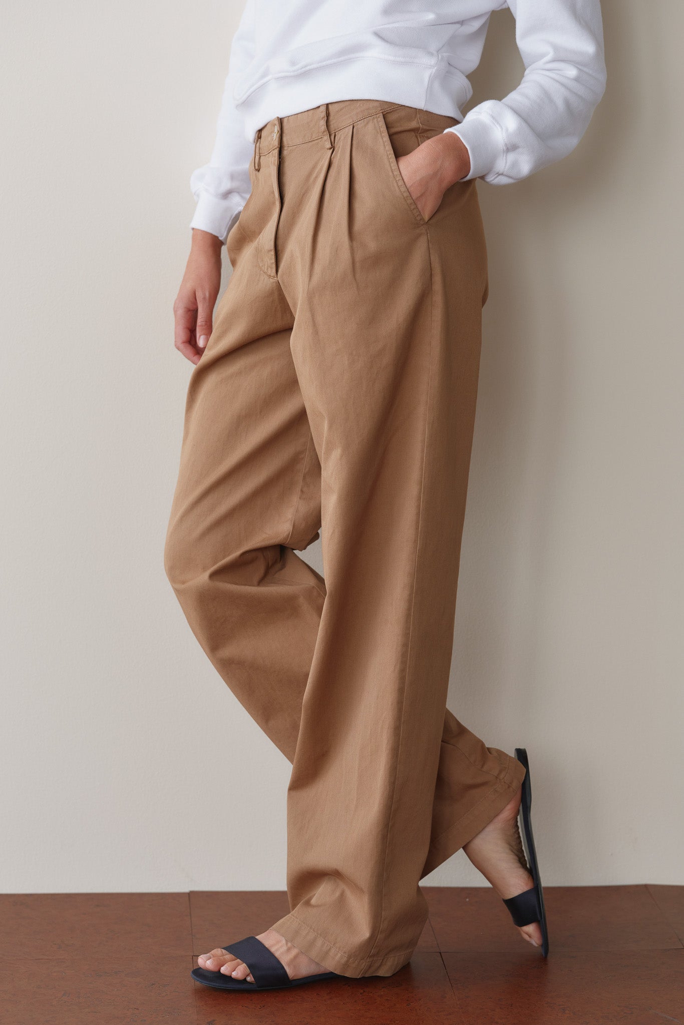 The Chino Pleated Trouser