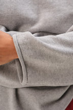 The Cotton Knit Boat Neck Sweater