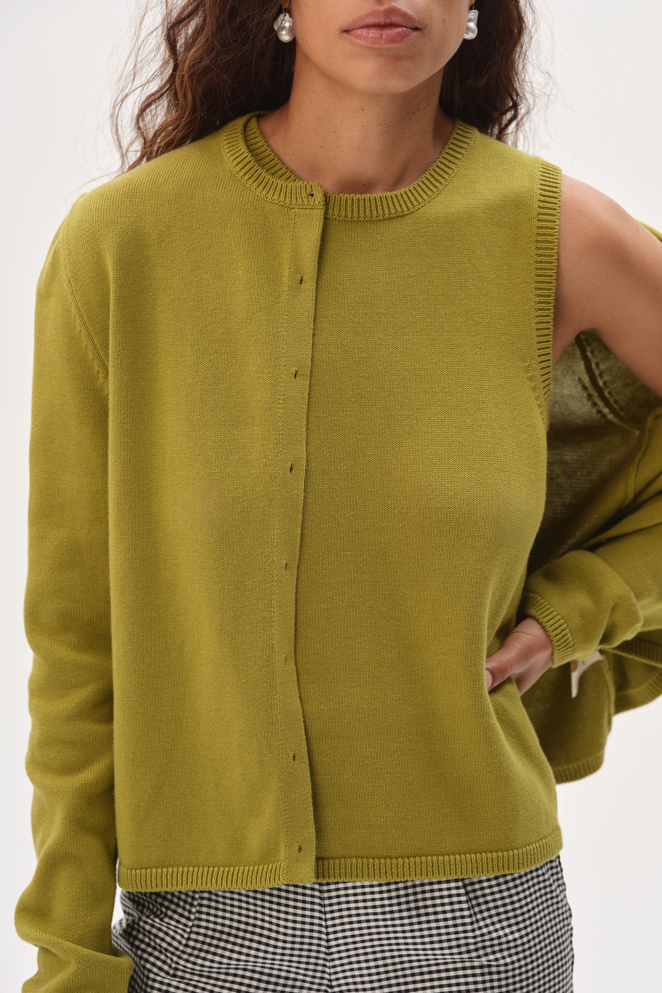 The Cotton Knit Sweater Set