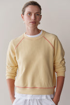 The Eco-Terry Contrast Stitch Sweatshirt
